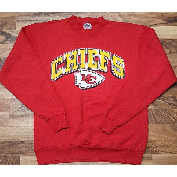 kansas city chiefs vintage sweatshirt